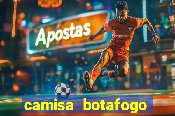 camisa botafogo plus size